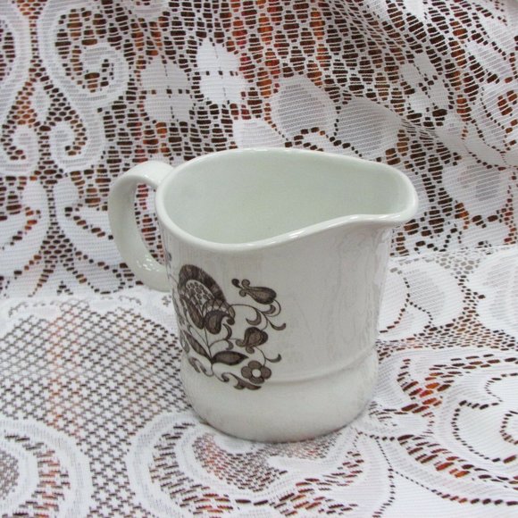 Wood & Sons WELLESLEY Creamer Cream Jug Vintage England Cottagecore - Picture 6 of 9